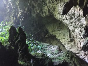 Belize cave tubing