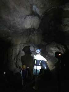 Belize cave tubing