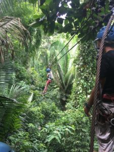 Zip lining tour