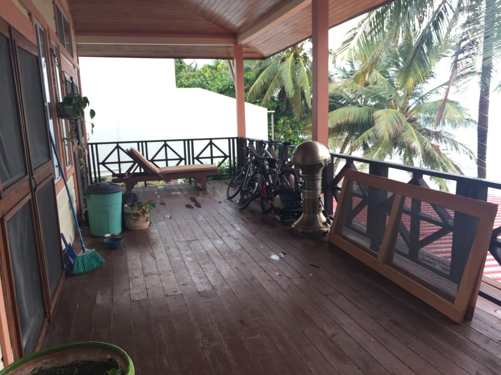 Resort porch