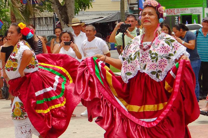 Belize maya celebration