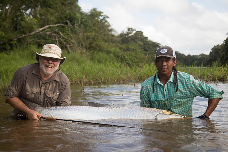 Belize river fishing