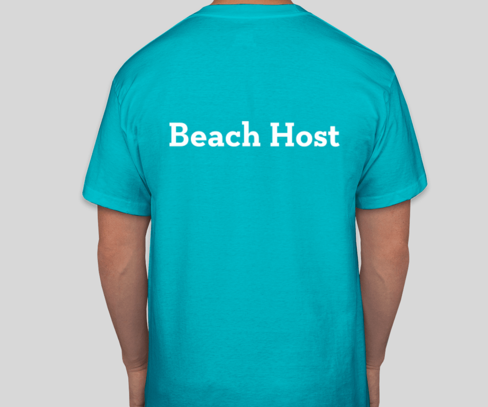 Beach host t-shirt