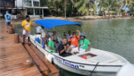 Miss Terina boat with team