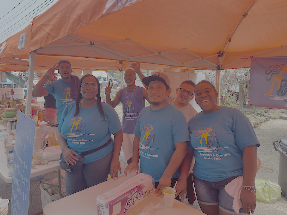 B&D Team at Mango Fest Booth