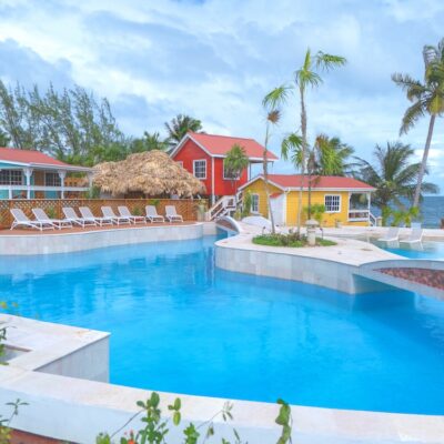 Cabana Village Pool Bridge