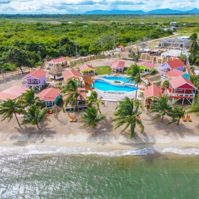 Cabana Village Aerial and Sea